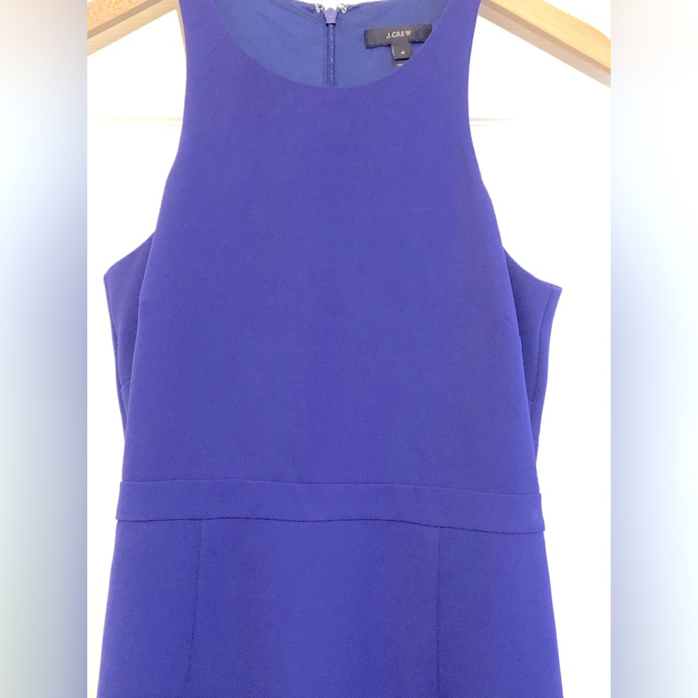 J Crew paneled sheath midi dress